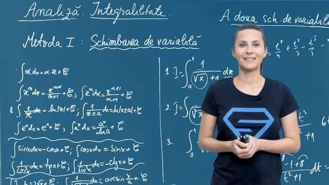 Metoda I - Schimbarea de variabila - P4