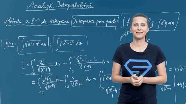 Metoda a II-a de integrare - Integrarea prin părți