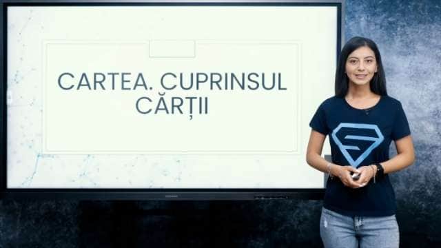Cartea. Cuprinsul cărții