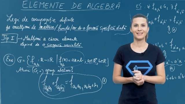 Multimi a caror elemente depind de o singura variabila - P6