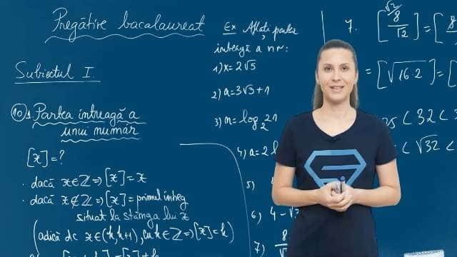 Partea întreagă a unui număr