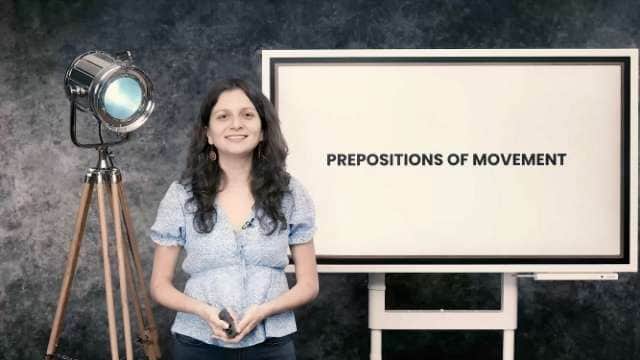 Prepositions of movement