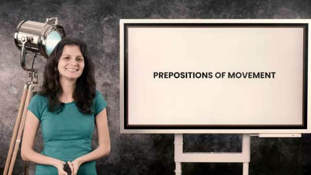 Prepositions of movement
