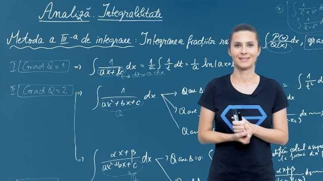 Metoda a III-a de integrare - Integrarea fracțiilor raționale - p3