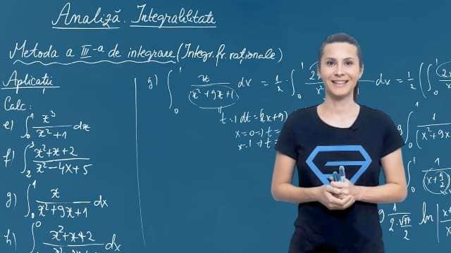 Metoda a III-a de integrare - Aplicații - P2