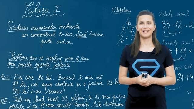 Probleme care se rezolvă prin două operații diferite - P2