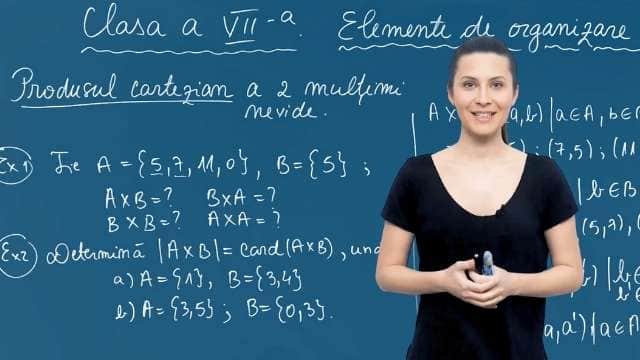 Produsul cartezian a două mulțimi nevide