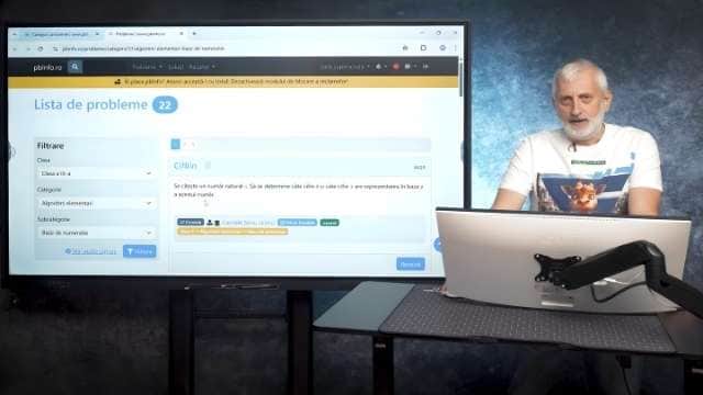 Prelucrarea cifrelor într-o bază oarecare. Aplicații (1)