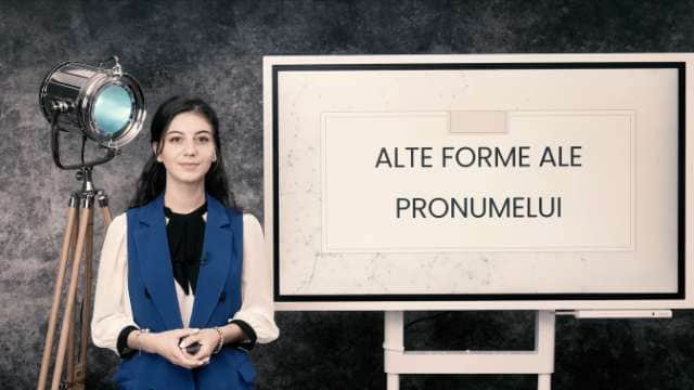 Alte forme ale pronumelui (principalele forme accentuate și neaccentuate)