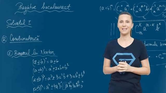 Combinatorică. Binomul lui Newton