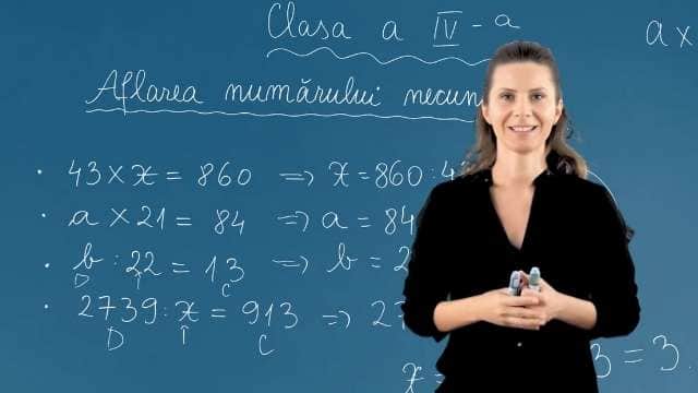 Aflarea numărului necunoscut - Partea 2