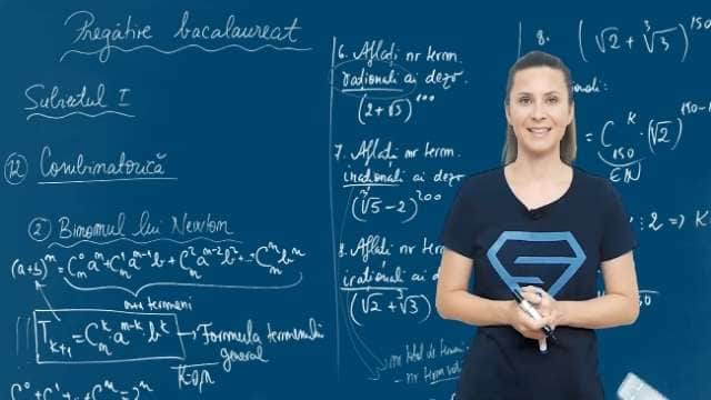 Combinatorică. Binomul lui Newton. Exerciții