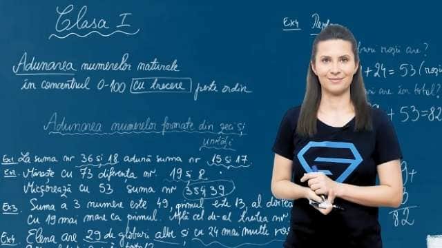 Adunarea numerelor naturale formate din zeci și unități - Probleme