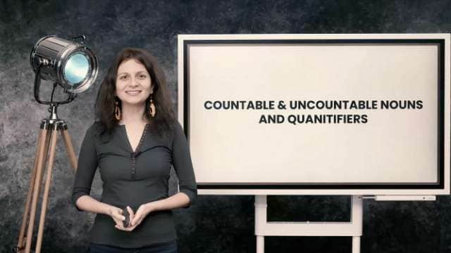 Countable and uncountable nouns and quantifiers