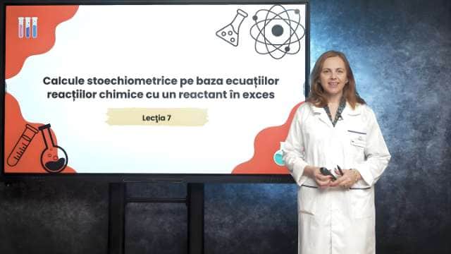 Calcule stoechiometrice pe baza ecuațiilor reacțiilor chimice cu un reactant în exces