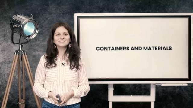 Containers and materials