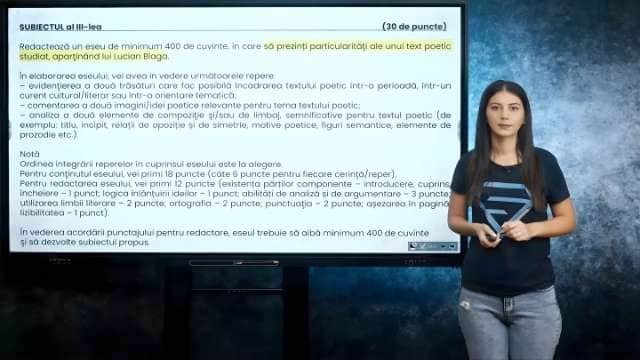 Lucian Blaga. Eu nu strivesc corola de minuni a lumii