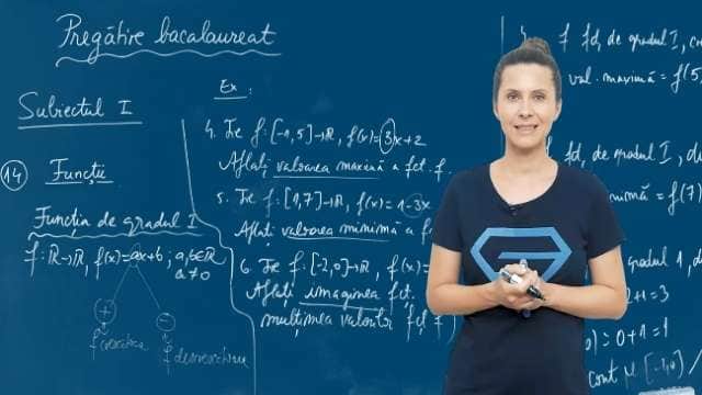 Funcții. Funcția de gradul 1