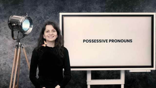 Possessive pronouns