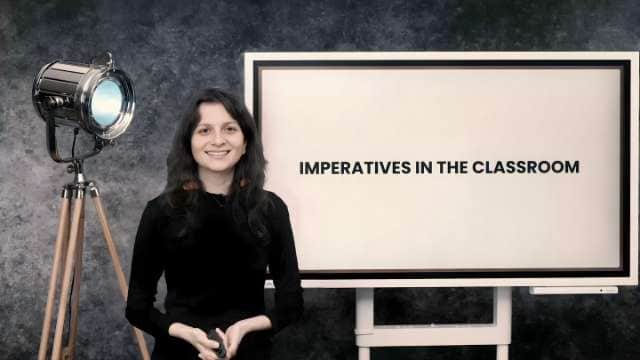 Imperatives in the classroom
