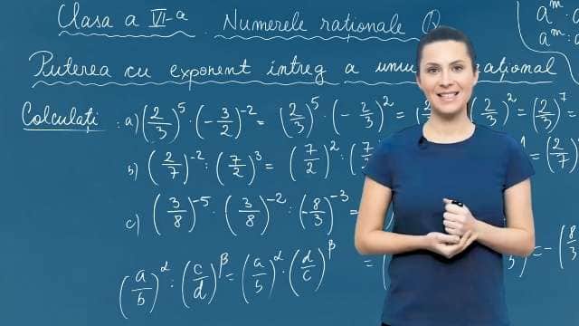 Puterea cu exponent intreg a unui numar rational - p2