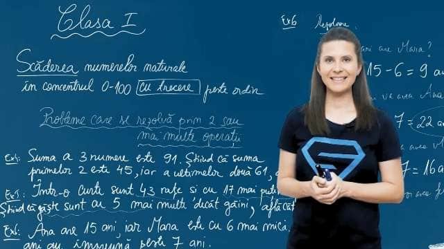 Probleme care se rezolvă prin două sau mai multe operații