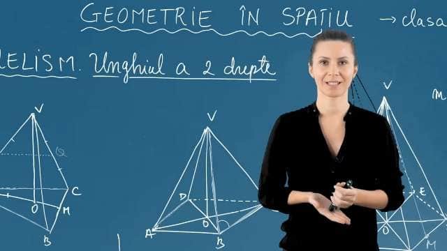 Paralelism: drepte paralele; unghiul a două drepte - Partea 2