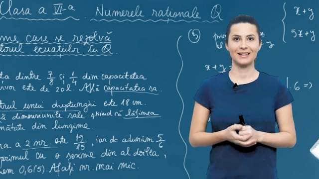 Probleme care se rezolva cu ajutorul ecuatiilor in Q