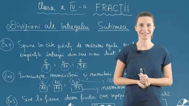 Diviziuni ale intregului - sutimea
