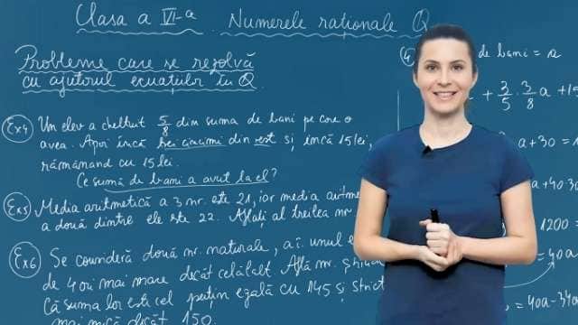 Probleme care se rezolva cu ajutorul ecuatiilor in Q - p2