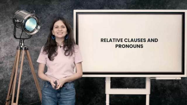 Relative clauses and pronouns