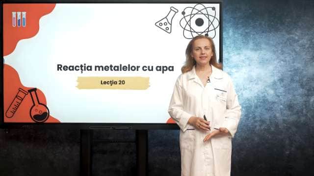 Reacția metalelor cu apa
