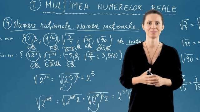Numere raționale; Numere iraționale - Partea 2