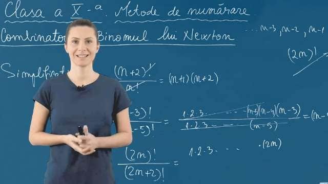Combinatorică. Binomul lui Newton