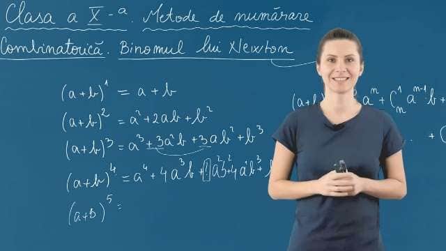 Combinatorică. Binomul lui Newton - P3