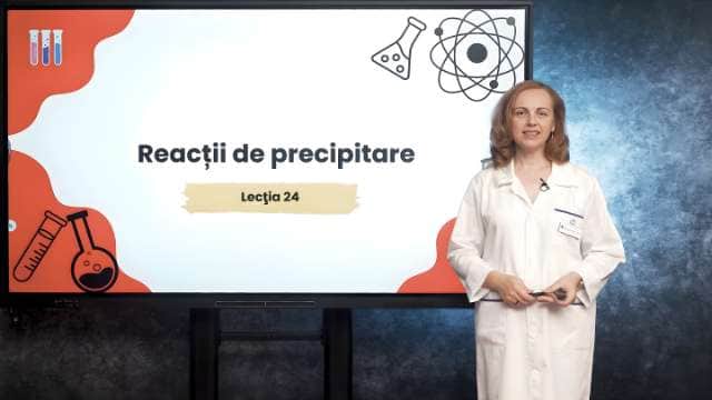 Reacția de precipitare
