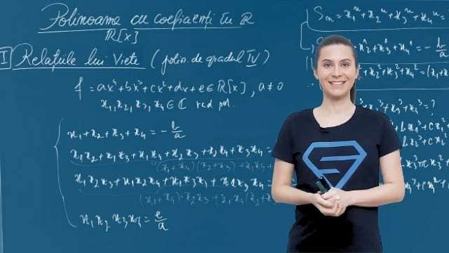 Relațiile lui Viete - Polinoame de gradul IV