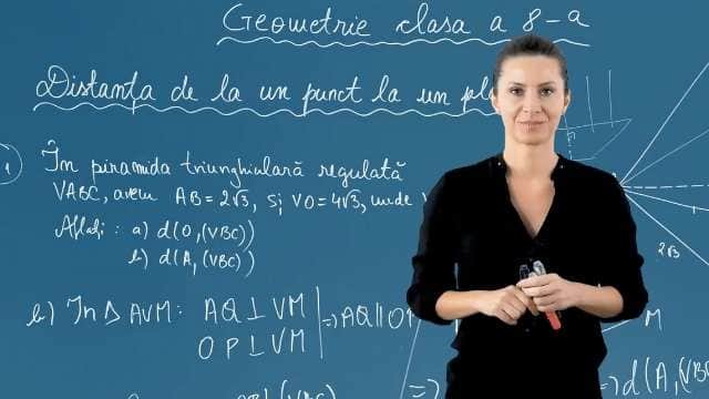 Distanța de la un punct la un plan - Partea 3