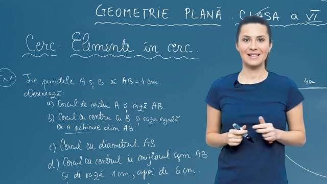 Cercul. Elemente în cerc - Partea 2