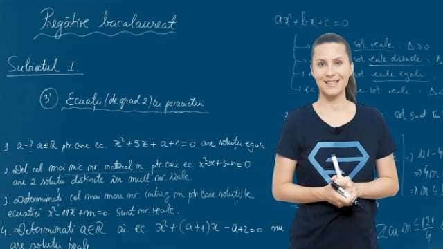 Ecuații de gradul al doilea cu parametri