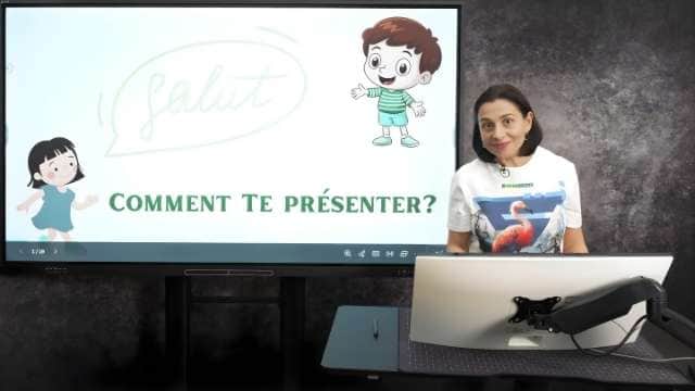 Se présenter. Comment conjuguer les verbes avoir, être et s'appeler? Les nombres de 1 à 20.