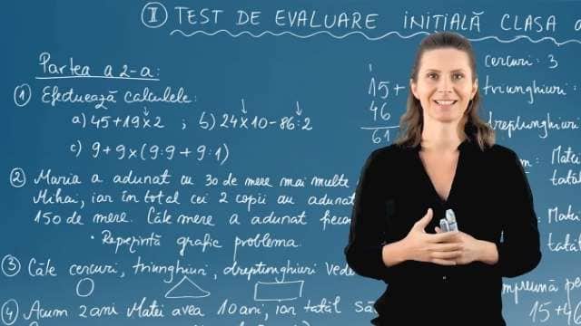 Test evaluare inițială - Model 2