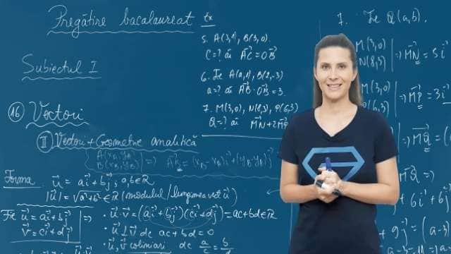 Vectori + geometrie analitică - P2