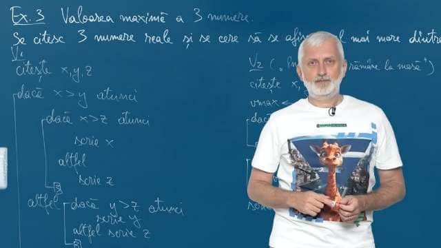 Aplicații pseudocod