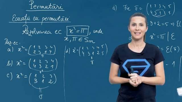 Ecuații cu permutări - Rezolvarea ecuației x^2=Π, în mulțimea permutărilor