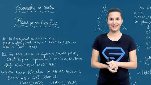 Plane perpendiculare - Partea 1