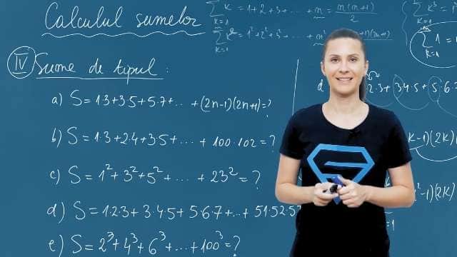 Calculul sumelor - P4