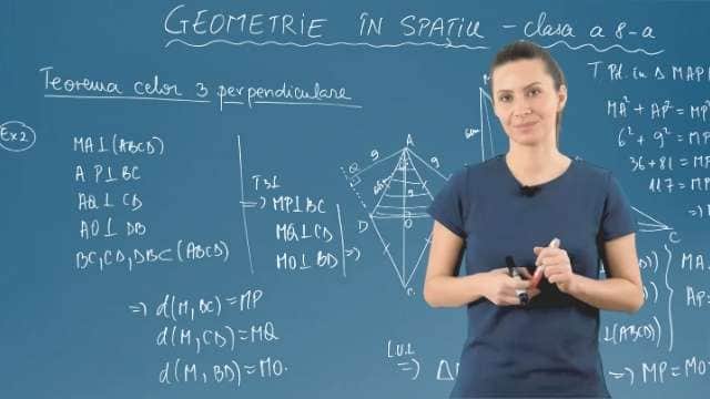 Teorema celor 3 perpendiculare - Partea 3