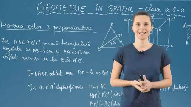 Teorema celor 3 perpendiculare - Partea 5