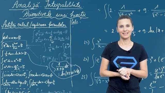Primitivele unei functii - Artificii calcul / aplicarea formulelor - P4
